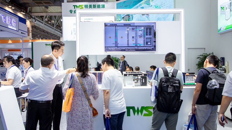 TWS Technology presents its new ESS solution at the EESA 2nd China International Energy Storage Exhibition